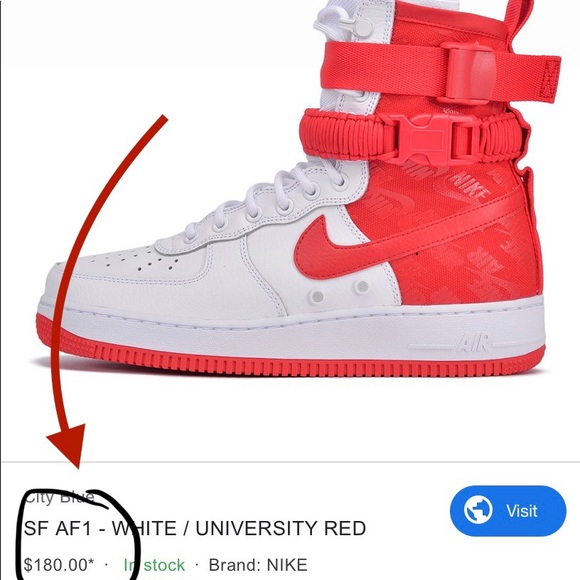 red and white air force ones high tops